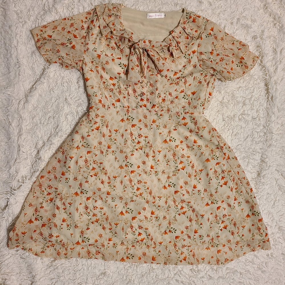 Floral Maternity A-Line Dress